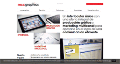 Desktop Screenshot of mccgraphics.com